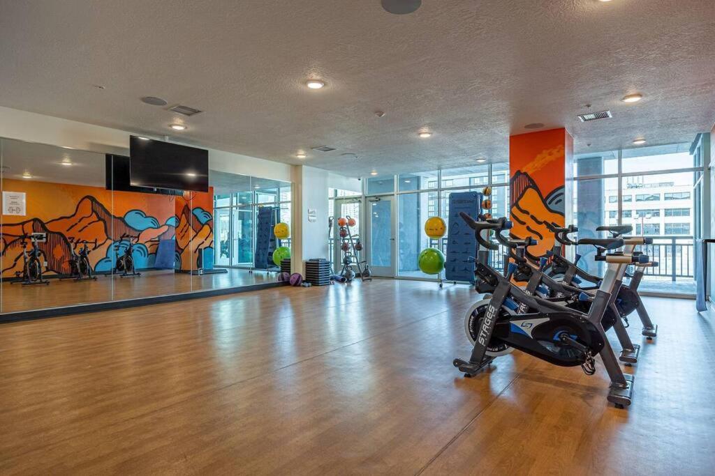 Modern 1B Downtown Slc With Wfh Setup, Gym, Fast Wi-Fi, Pool Lejlighed Salt Lake City Eksteriør billede